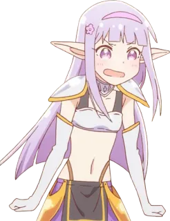 😤 Anime, Elf, Charakter, Süß, Fantasy whatsapp sticker