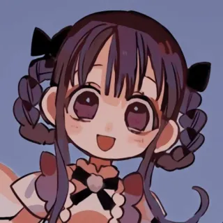 😄 Yashiro Nene Toilet-bound Hanako-kun Anime, Mangá, Fofo, Garota, Personagem, Fanart whatsapp sticker