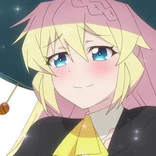 😊 Аниме, Мультфильм, Персонаж, Милый, Девушка telegram sticker