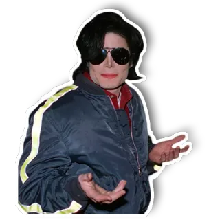 🤷‍♀️ Michael Jackson Michael Jackson, Estrella pop, Músico, Cantante, Artista, Celebridad, Icono whatsapp sticker
