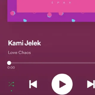 🙂 Kami Jelek
Love Chaos música, lista de reproducción, canción whatsapp sticker