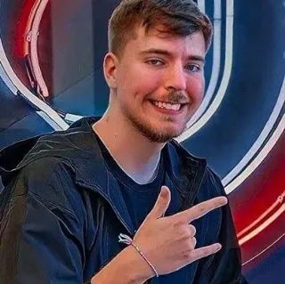 🌟 MrBeast youtube, mrbeast, youtuber, influencer telegram sticker