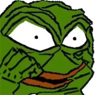 📎 Pepe the Frog pepe, rana, meme, meme de internet whatsapp sticker