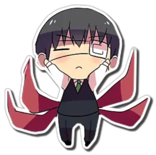 😌 Anime, Personaje, Sticker, Manga, Chibi telegram sticker