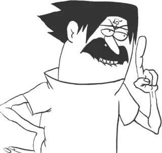 👉 cartoon, character, illustration, funny, drawing, sticker telegram sticker