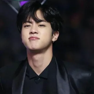 ☁️ Jin K-pop, ca sĩ, BTS, thần tượng, Hàn Quốc, âm nhạc telegram sticker