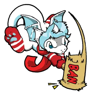 🚫 BAN naga, kartun, stiker, gambar, hewan, fantasi telegram sticker
