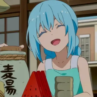Rimuru @stikeranimee :: @fStikBot whatsapp stickers