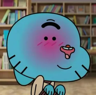 ❤️ Gumball Watterson The Amazing World of Gumball Cartoon, Katze, lustig, süß, Gumball, Die fantastische Welt von Gumball whatsapp sticker