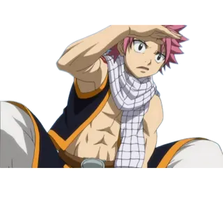 😯 Natsu Dragneel Fairy Tail Anime, Fairy Tail, Natsu, Natsu Dragneel, Mago, Dragon Slayer de Fogo whatsapp sticker