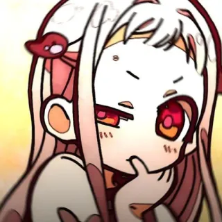 🥬 Anime, Dessin animé, Fille, Mignon, Kawaii, Illustration telegram sticker