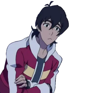 😕 Keith Voltron cartoon, voltron, keith, anime telegram sticker