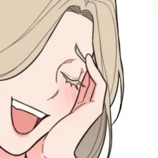 🖤 anime, rindo, mulher, alegria whatsapp sticker