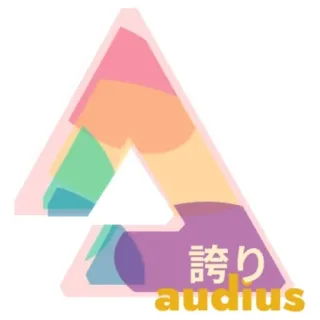 🔉 誇り
audius เพลง, โลโก้, แชร์เสียง, เสียง, สตรีมมิ่ง telegram sticker