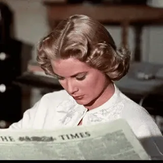 🌟 Lisa Carol Fremont Rear Window THE TIMES telegram sticker