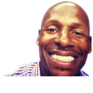 😀 uomo, sorriso, primo piano, ritratto telegram sticker