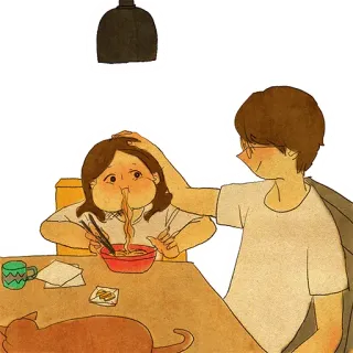 Нежная любовь | @deutschd telegram stickers