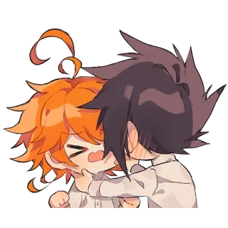 ❤️ Emma The Promised Neverland Anime, Chibi, Fofo, Fanart, Personagens, The Promised Neverland, Emma, Ray whatsapp sticker