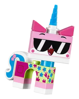 😎 Unikitty The Lego Movie unikitty, lego, film, cartoni animati telegram sticker