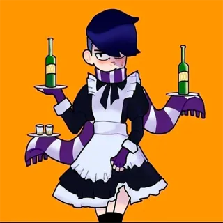 👹 动漫, 女仆, 卡通, 荒野乱斗, 埃德加 telegram sticker