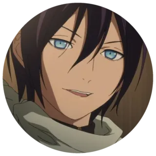 😏 Yato Noragami 动漫, 漫画, 野良神, 夜斗, 神, 神祇 whatsapp sticker