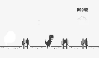 😚 Chrome Dinosaur Chrome Dino Game 00045 telegram sticker