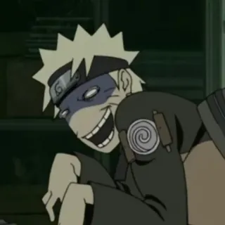💛 Naruto Uzumaki Naruto Аниме, Наруто, Узумаки, Злой telegram sticker