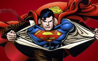 🦸 Superman Superman, DC Comics, Superhero, Man of Steel telegram sticker