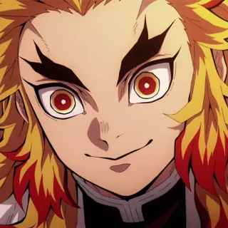 🔥 Kyojuro Rengoku Demon Slayer Anime, Demon Slayer, Rengoku, Kyojuro Rengoku telegram sticker