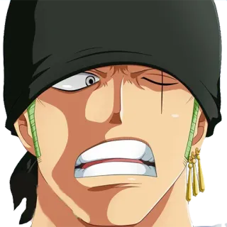 😒 Roronoa Zoro One Piece Anime, One Piece, Roronoa Zoro, Zoro, Bajak Laut, Pendekar Pedang whatsapp sticker
