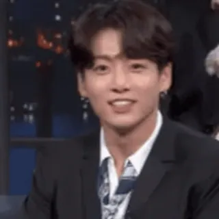 👋 Jungkook K-pop, Cantante, BTS, Bangtan Sonyeondan, Maschio telegram sticker