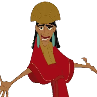 @STIKERFORALL THE EMPEROR'S NEW GROOVE whatsapp stickers