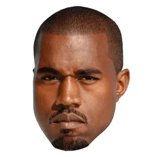 👊 Kanye West musicista, rapper, cantante, produttore, artista telegram sticker