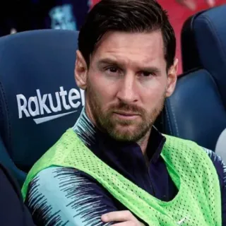 🎲 Lionel Messi ฟุตบอล, อเมริกันฟุตบอล, นักกีฬา, เมสซี่, กีฬา telegram sticker