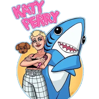 @jonafzan Katy Perry whatsapp stickers