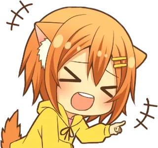 😂 อนิเมะ, มังงะ, น่ารัก, คาวาอิ, ตัวละคร, สติกเกอร์, การ์ตูน telegram sticker