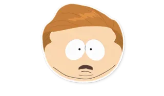 👨 Mr. Garrison South Park cartoon, komedie, animatie, tv serie, animatie voor volwassenen telegram sticker