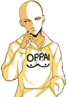 🙄 OPPAI Аниме, Манга, Смешные, Худи, Оппай, Мультфильм whatsapp sticker
