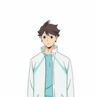 🙀 Oikawa Tooru Haikyuu!! Anime, Haikyuu, Oikawa, Tooru, Charakter, Manga telegram sticker