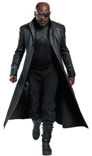 😎 Nick Fury Nick Fury, Marvel, superhero, agent, movie, character telegram sticker