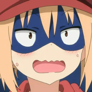 🍕 anime, cartoon, expression, funny, face, cute telegram sticker