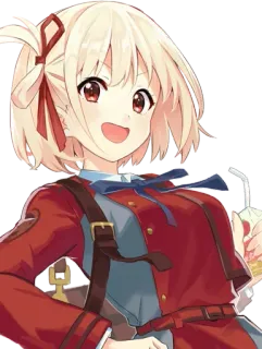 😍 chica anime, personaje, lindo, manga, ilustración telegram sticker