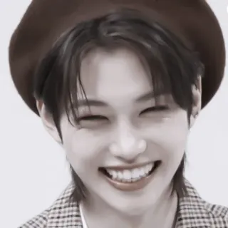 📦 Felix Kpop, Idol, Uśmiech, Szczęśliwy, Portret, Mężczyzna, Gwiazda whatsapp sticker