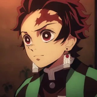 🌊 Tanjiro Kamado Demon Slayer Anime, Demon Slayer, Tanjiro, Personage, Manga, Japans, Demon telegram sticker