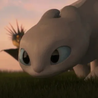 🥺 Toothless How to Train Your Dragon มังกร, น่ารัก, การ์ตูน, ไนท์ฟิวรี่, ไลท์ฟิวรี่ whatsapp sticker