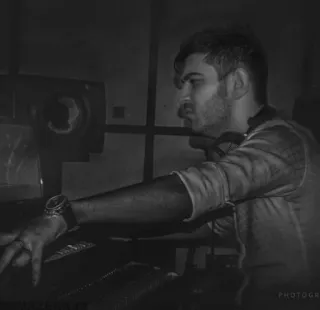 👨‍💻 hombre, música, estudio, sonido, grabación, ingeniero de sonido telegram sticker