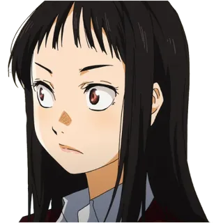 😳 Anime, Ragazza, Personaggio, Ritratto telegram sticker