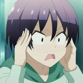 🍁 Anime, Manga, Gesichtsausdruck, Cartoon telegram sticker