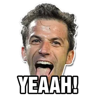 😝 YEAAH! смешной, праздник, восклицание, взволнованный telegram sticker