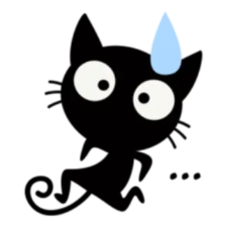 😰 scared, anxious, sweat, eyes, cartoon, emotion telegram sticker